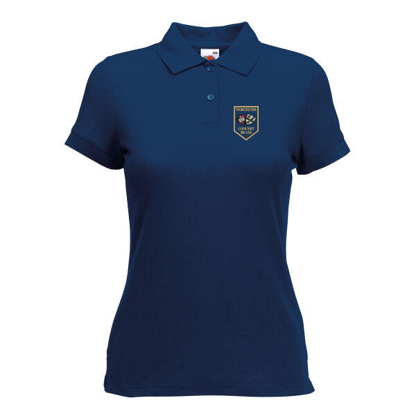 Worcester Concert Brass Ladies Fit Polo Shirt 65/35 - SS212 Thumbnail